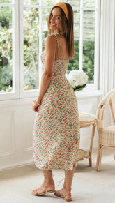 Mini-robe fleurie Table For Two